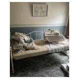 Day bed with matching doll day bed