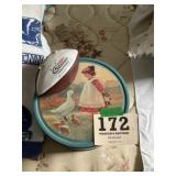 Butter, cookie tin and Penn State Memorial