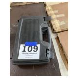 Empty pistol case