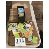 Assorted Pokï¿½mon cards