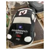 Dale Earnhardt cushion, plaque