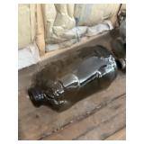 Glass pig canister