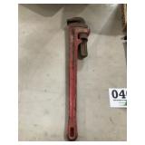 Rigid 24 inch heavy duty pipe wrench