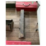 2 foot section of railroad track