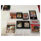 Atari vintage video games haunted house football