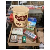Box lot tins