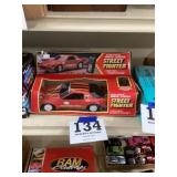 Battery operated street fighter car