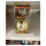 Ironman Cal Ripken Jr. commemorative baseball