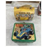 Walt Disney school bus and Johnny lightning