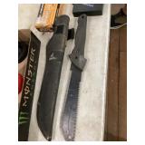Gerber large utility knife, case