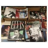 Elvis Presley books, magazines, and calendars lot
