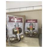 2 Kwikset door locks