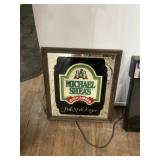 Michael Sheas  Irish Amber beer sign