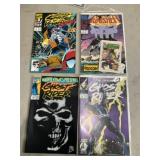 Punisher and ghost Rider comics