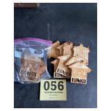 Wooden Milton ornaments