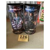 Two Babylon five action figures