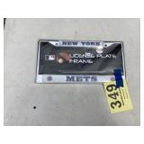 New York Mets license plate