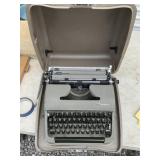 Olympia typewriter in the case