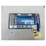 Miami Heat license plate