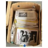 Miscellaneous paper goods box lot