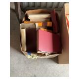 Box lot of books