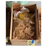 Vintage lot of white doves/birds