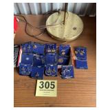 Penn State earrings, and pendants lot