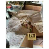 Box lot doilies