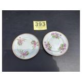 Collectible, floral plates