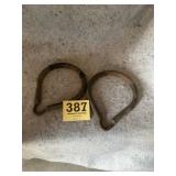 Vintage metal loops
