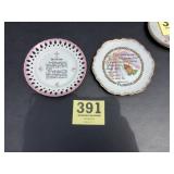 Collectible religious plates