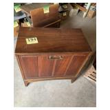 Mid-century modern record cabinet