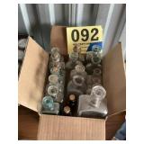 Box a lot of medicine bottles