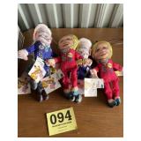 Dog chew toys, Bill and Hillary Clinton