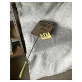 Green handled popcorn popper