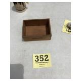 Whitmans candy wooden box
