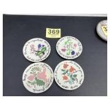 Hand painted collectors plates