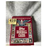 1985 history of Topps baseball card book