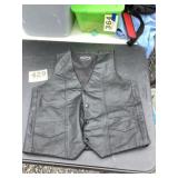 Vilanto authentic leather vest XL