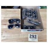 Lot of unused sunglasses