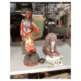 American Indian Figurines $ Rattle