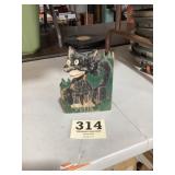 Vintage Felix the Cat Wooden Figurine