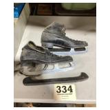 Pair of Vintage Swedish Ice Scates