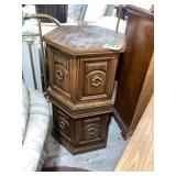 Pair of End Stands with storage area