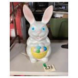 Blow Mold Easter Bunny