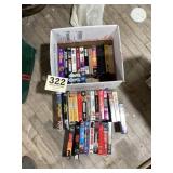 Lot of VHS tapes +/- 38 tapes