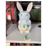 Blow Mold Easter Bunny
