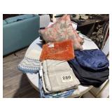 Linens and Pillows lot
