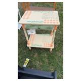 Painted Wooden Endstand