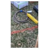 Garage electrical extension cord